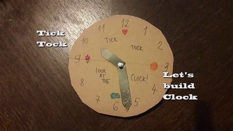 How To Make A Cardboard Clock Stem Little Explorers