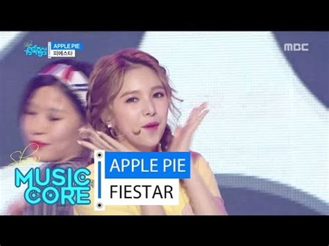 [hot] fiestar apple pie 피에스타 애플파이 music core 20160618 동영상 dailymotion