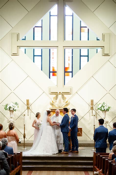 Wedding Ceremony At Catholic Church