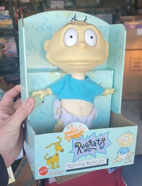 Vintage Rugrats Tommy Pickles Doll Mib New Mattel 1993 Nickelodeon Figure 2a 11999 Picclick