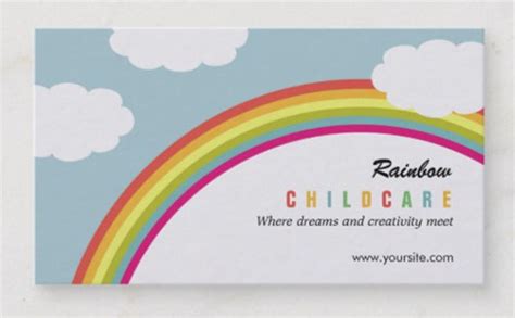 33 Daycare Business Card Templates Free And Premium Psd Downloads