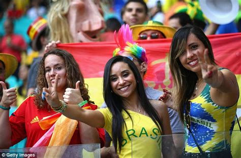 Female Football Fans Battle It Out To Be Crowned Queens Of The World