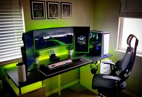 A setup that will make you green with envy | Video game room design ...
