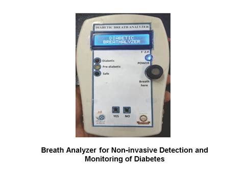 Breath Analyzer For Diabetes Detection Csir Central Glass And Ceramic Research Institute