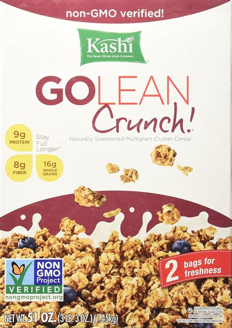 Kashi Go Lean Crunch Nutrition Label Label Ideas