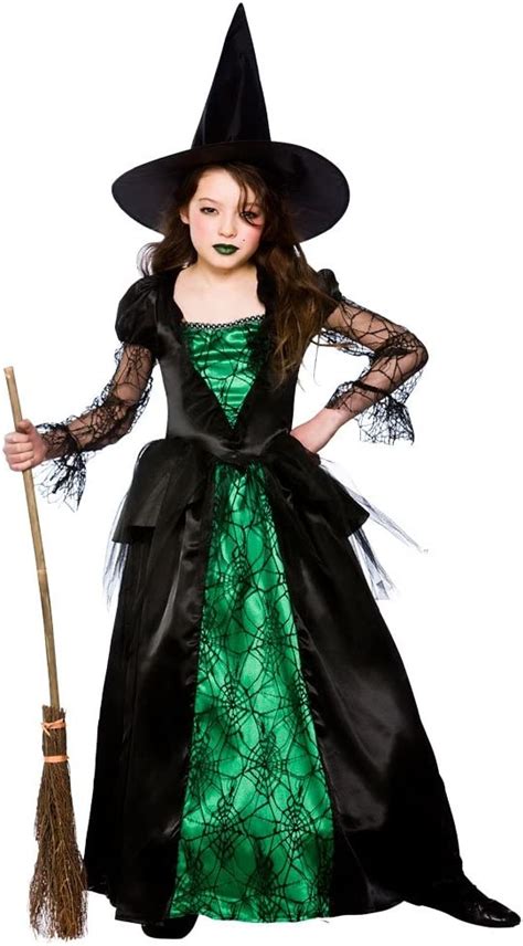 Fancy Dress And Period Costume Kids Girls Wicked Witch Costume Witches