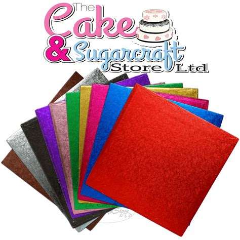 Culpitt Cake Boards Single Colour Square Drums Boards Boxes