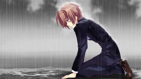 Rain Sad Anime Wallpapers Top Free Rain Sad Anime Backgrounds