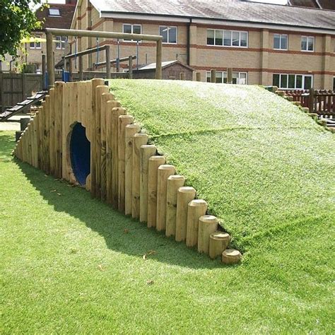 Deluxe Tunnel Mound Fawns Playground Equipment Backyard Playground