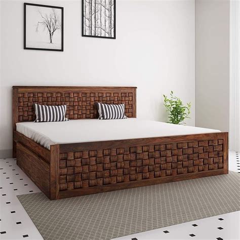 Double Bed Design Wooden Modern Simple Simple Bed Designs Wooden Bed