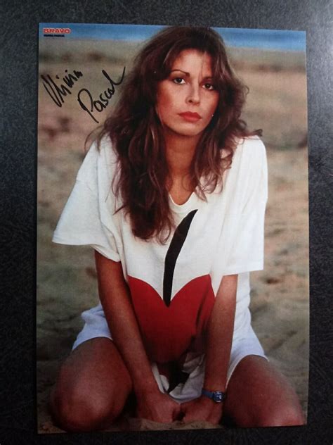 Olivia Pascal Authentic Hand Signed Autograph 4x6 Photo Beautiful