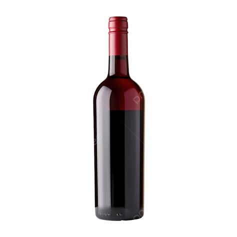 Glass Red Wine Bottle Design Packaging Vine Png Transparent Image