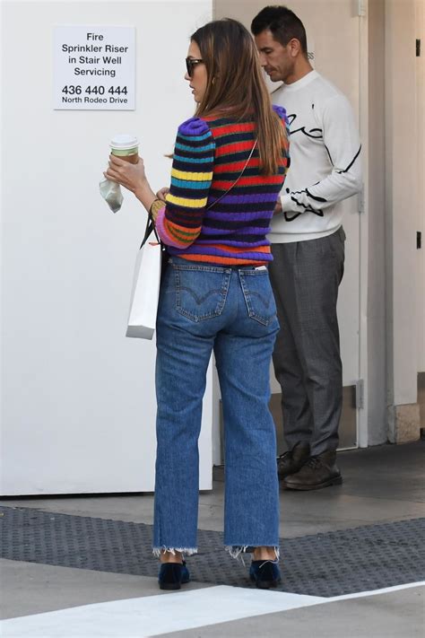 Jessica Alba In Jeans Shopping In Beverly Hills 12212018 Celebmafia