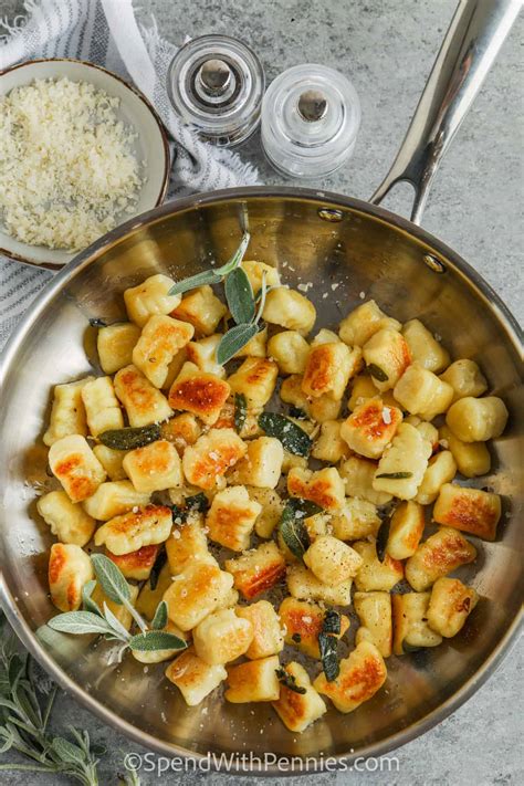 Brown Butter Sage Gnocchi Spend With Pennies