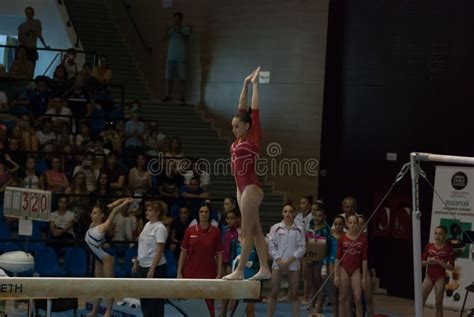 September Ploiesti Romania Woman National Gymnastics Editorial