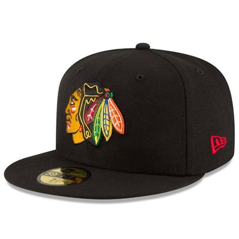 Chicago Blackhawks New Era Current Logo Team Superb 59fifty Fitted Hat