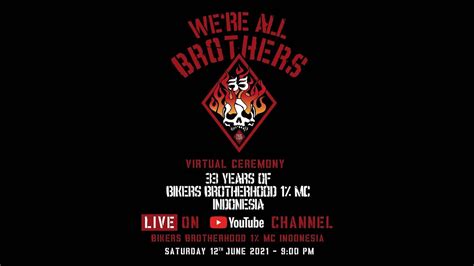 LIVE 33 Years Of Bikers Brotherhood 1 MC Indonesia YouTube