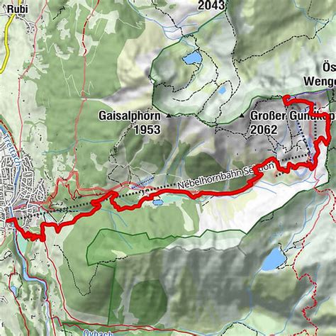 Nebelhorn Top Naar Oberstdorf Bergfex Wanderung Tour Bayern