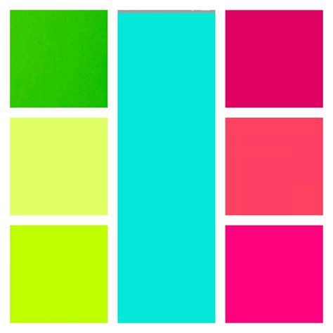 some colour combinations for the room mint lime green turquoise fuschia dark coral deep