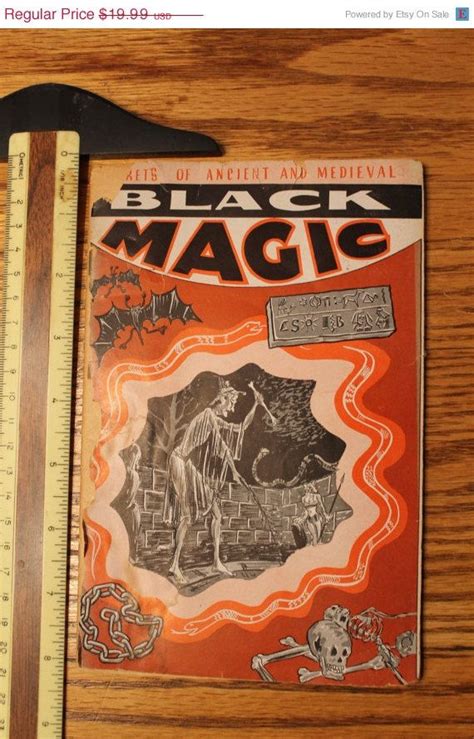 Winter Sale Vintage Occult Hoodoo Ancient And Medieval Black Magic Book