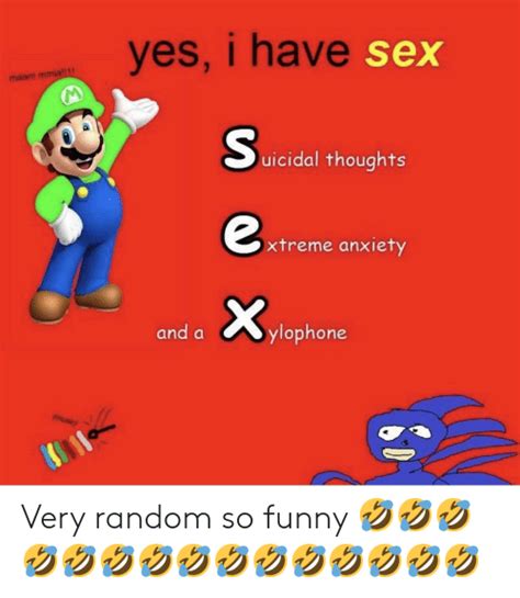 Yes I Have Sex Maam Mmial11 Uicidal Thoughts Xtreme Anxiety And A