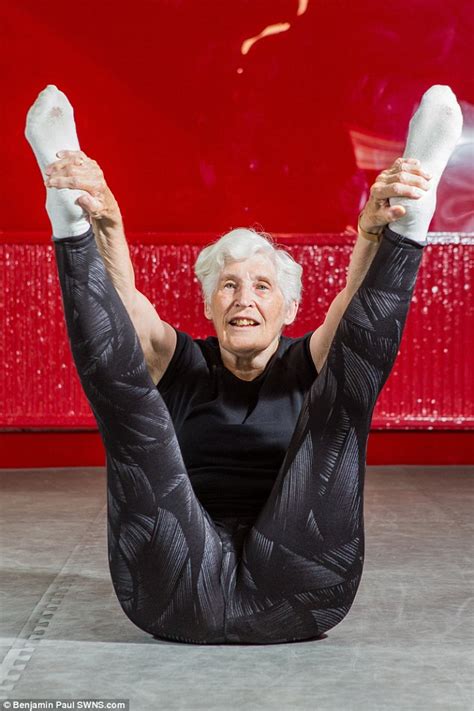 British Grandmother Continues To Practice Gymnastics At 84 Daily Mail Online