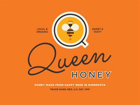 Queen Honey Identity By Allan Peters On Dribbble