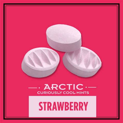 Altoids Arctic Strawberry Sugar Free Breath Mints 12 Oz Pack Of 8