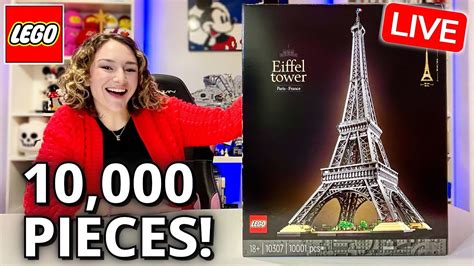 🔴 Building The 10000 Piece Lego Eiffel Tower Youtube