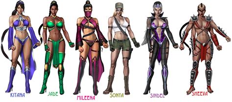 NSFW The Visual Evolution Of Mortal Kombat S Roster Page NeoGAF