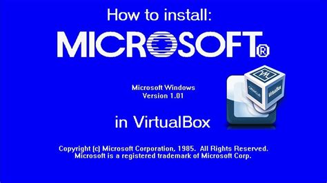 How To Install Windows 10 In Virtualbox Youtube