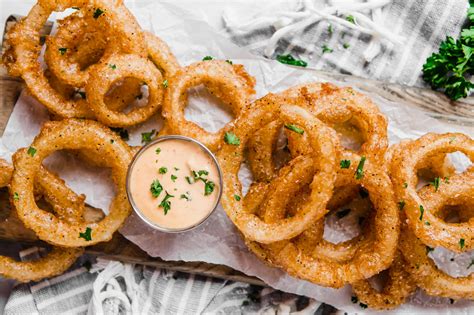 Delicious Deep Fried Onion Rings Recipe How To Make Perfect Recipes