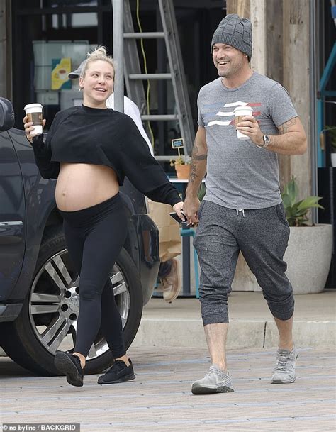 Sharna Burgess Bares Baby Bump During Malibu Outing With Beau Brian