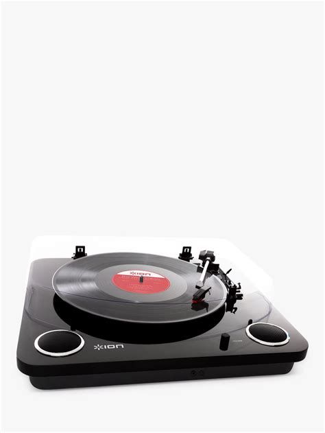 Ion Max Lp Three Speed Usb Turntable With Built In Stereo Speakers