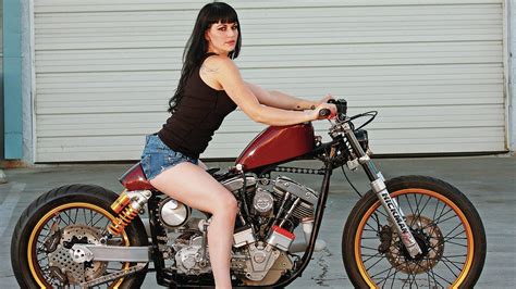 3840x2160 Px Beautiful Girls And Motorcycles Wallpaper By Carr Gill For