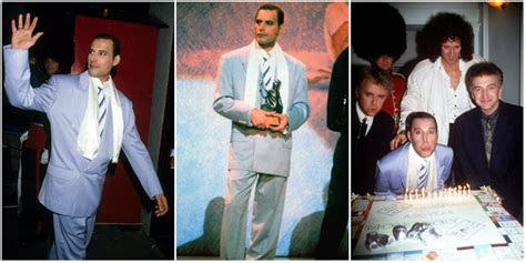 This is the last picture taken of freddy mercury in 1991, before he died of bronchial pneumonia resulting 52. 1990 Brit Awards and 20th Anniversary Queen: Candid ...