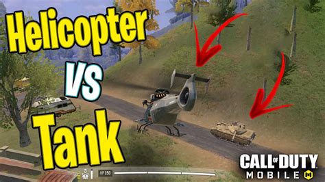 Helicopter Vs Tank Call Of Duty Mobile Gameplay Youtube