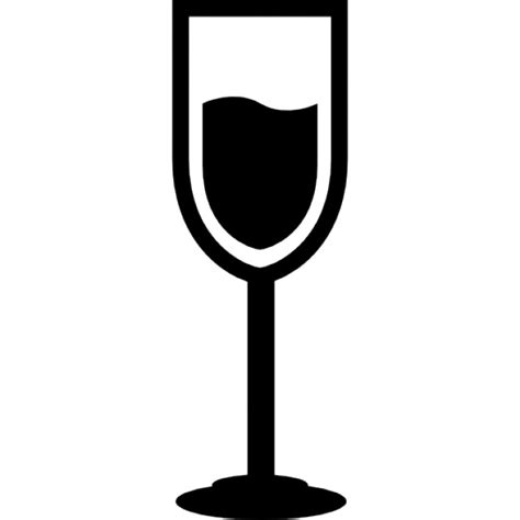 Champagne Glass Icon Clipart Best
