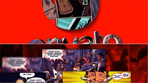 Comic Strip Intro Videohive 26751562 After Effects Templates