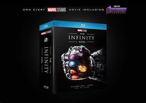 Marvel Studios The Infinity Saga Box Set All Marvel Movies Marvel