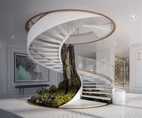 51 Spiral Staircase Designs That Build A Unique Twist