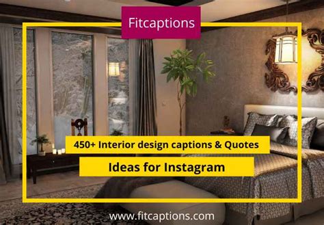 450 Catchy Interior Design Captions And Quotes Ideas For Instagram
