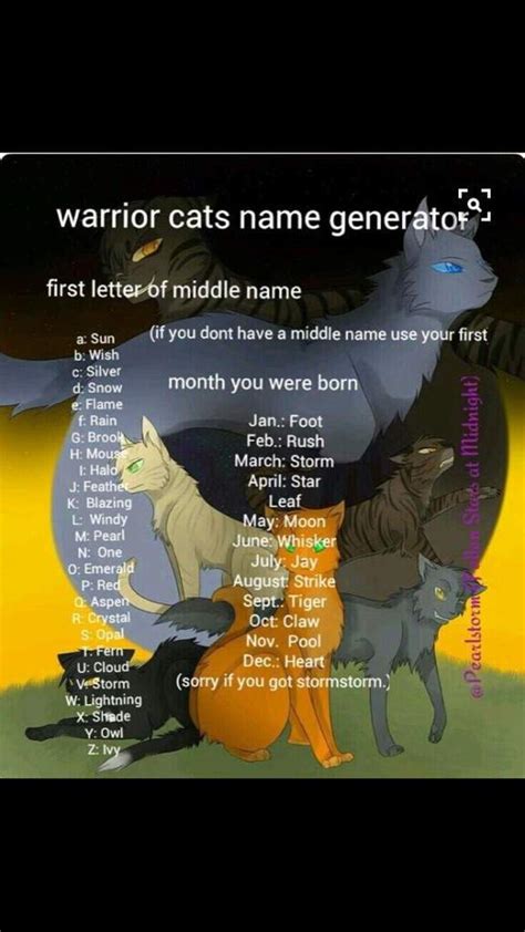250 purfect boy cat names. Check this out | Warrior Cats Amino Amino