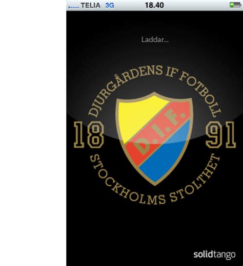 Made with ♥ in stockholm. Djurgården Fotboll släpper app till iPhone och Android ...