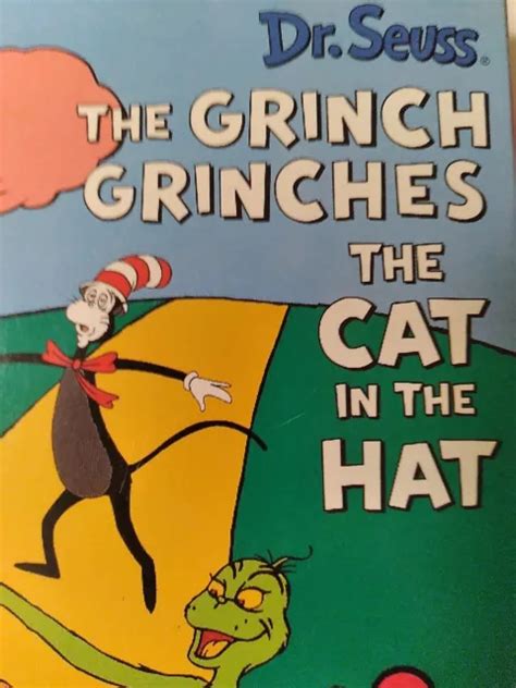 Vintage Dr Seuss The Grinch Grinches The Cat In The Hat Vhs