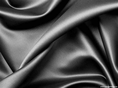Black Silk Fabric Texture Powerpoint Background Project