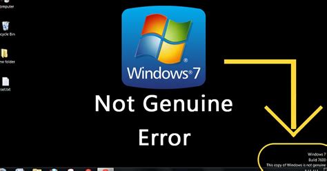 Windows Is Not Genuine Error ဖြေရှင်းနည်း Mhp Computer Service
