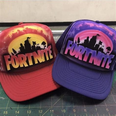 Fortnite Airbrushed Trucker Hats Trucker Hat Hats Trucker
