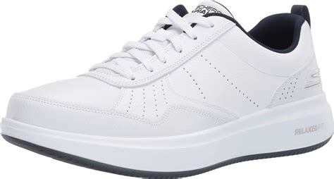 Skechers Gowalk Steady Relaxed Fit Full Leather Lace Up Performance