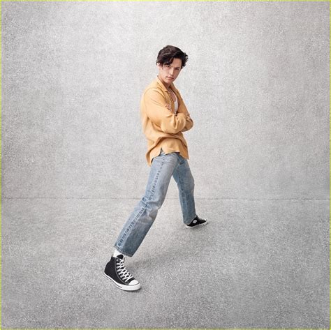 sabrina carpenter and cole sprouse team up for converse forever chuck campaign photo 3985638